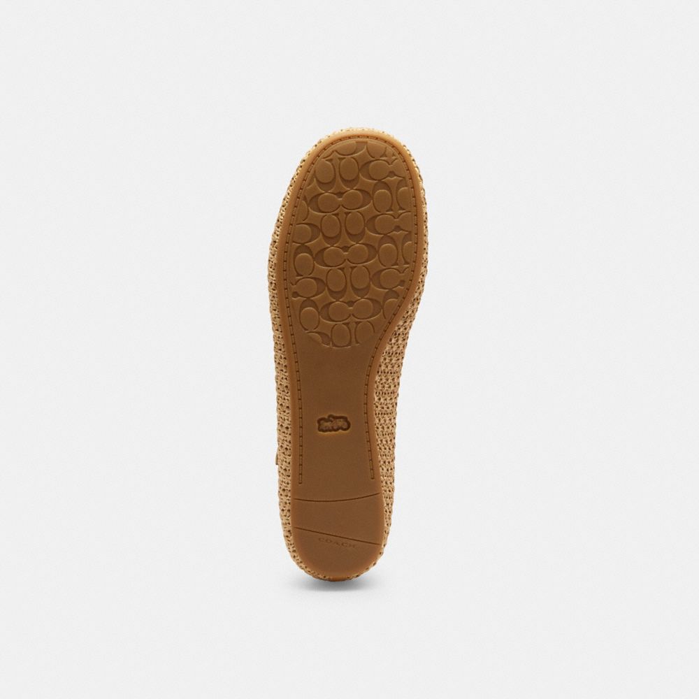 Women's Coach Phoebe Ballet Flat Natural
