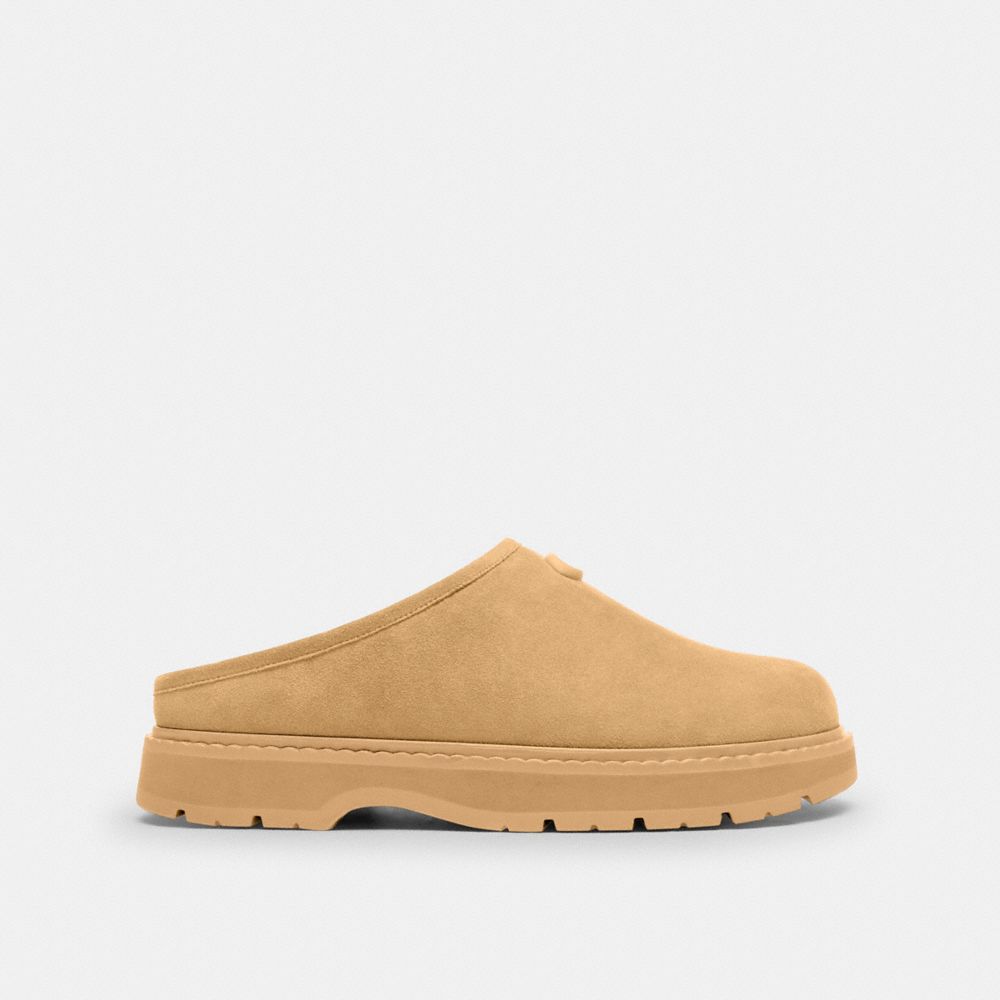 Men's Coach Sport Clog Light Beige