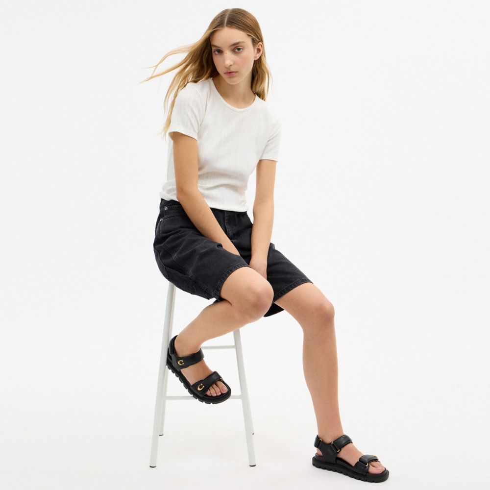 Women's Coach Brynn Sandal Black