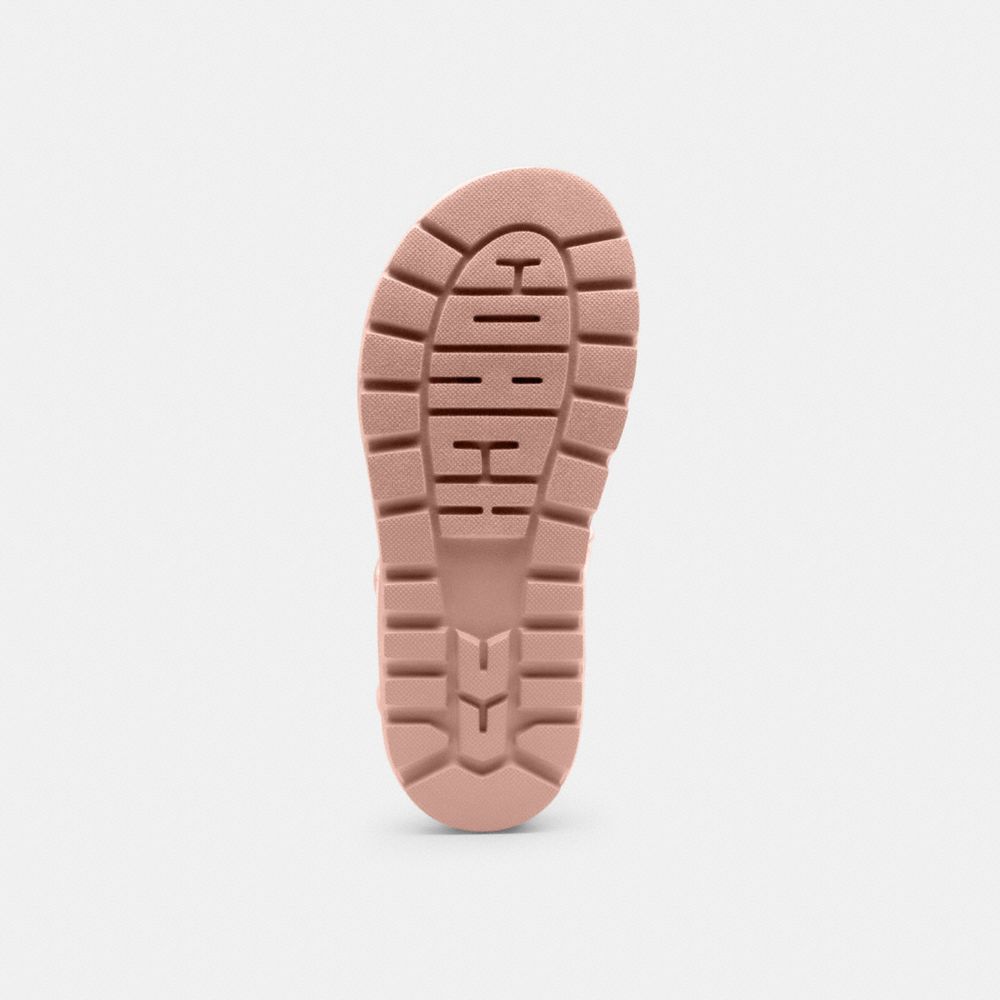 Women's Coach Brynn Sandal In Signature Canvas Candy Pink
