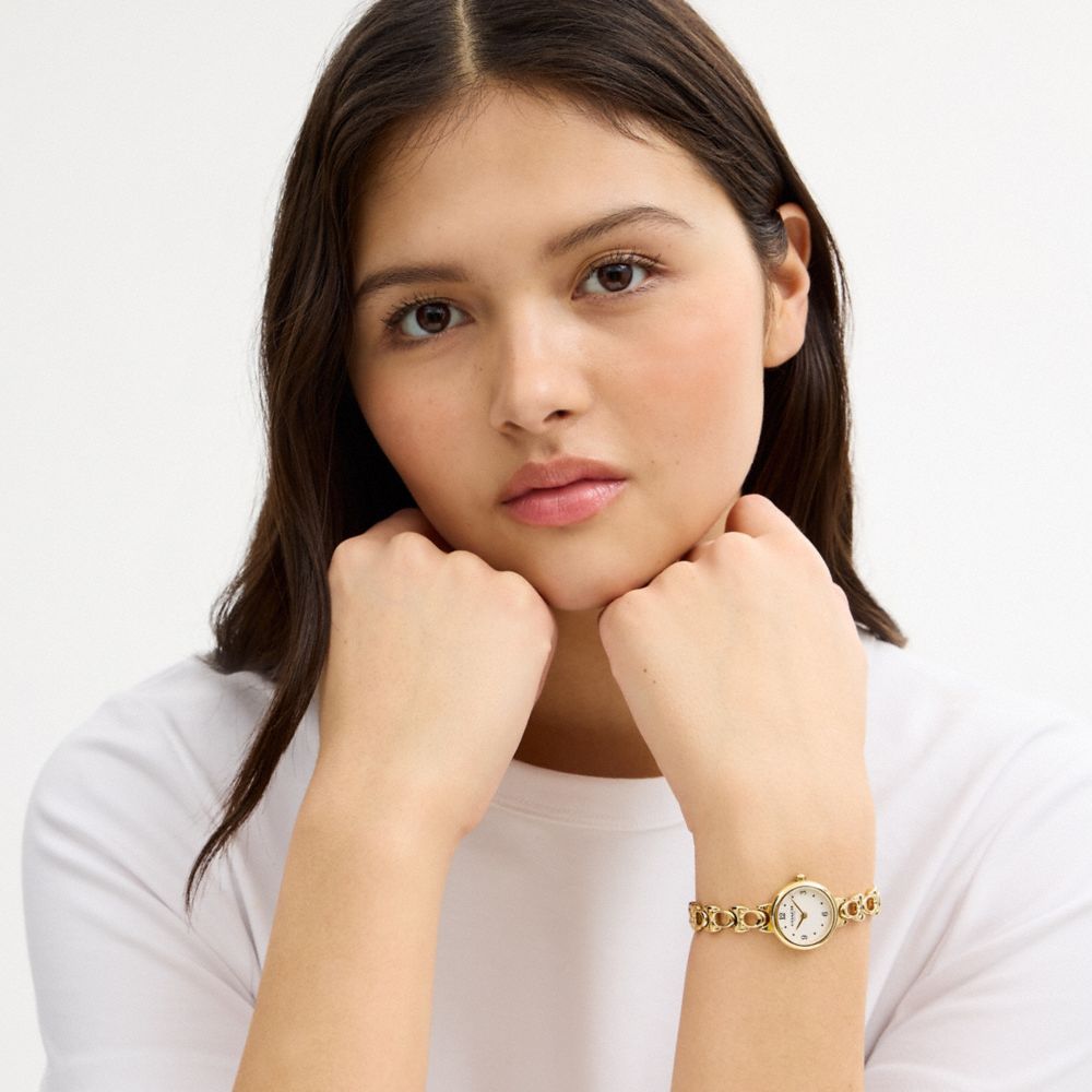 Coach Iris Watch, 22 Mm Gold