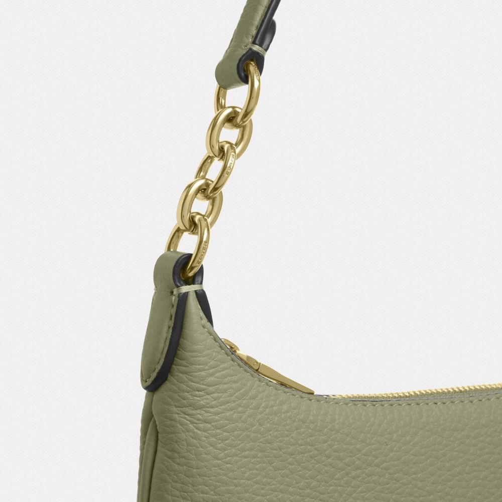 Coach Mini Payton Bag Gold Pistachio