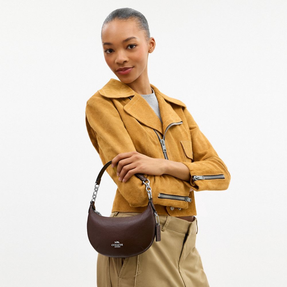 Coach Mini Payton Bag Silver Maple