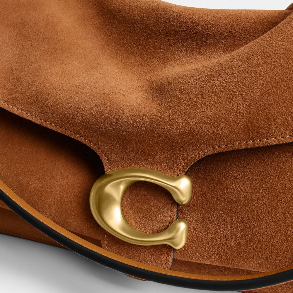 Coach Tabby Shoulder Bag 36 Brass/Caramel