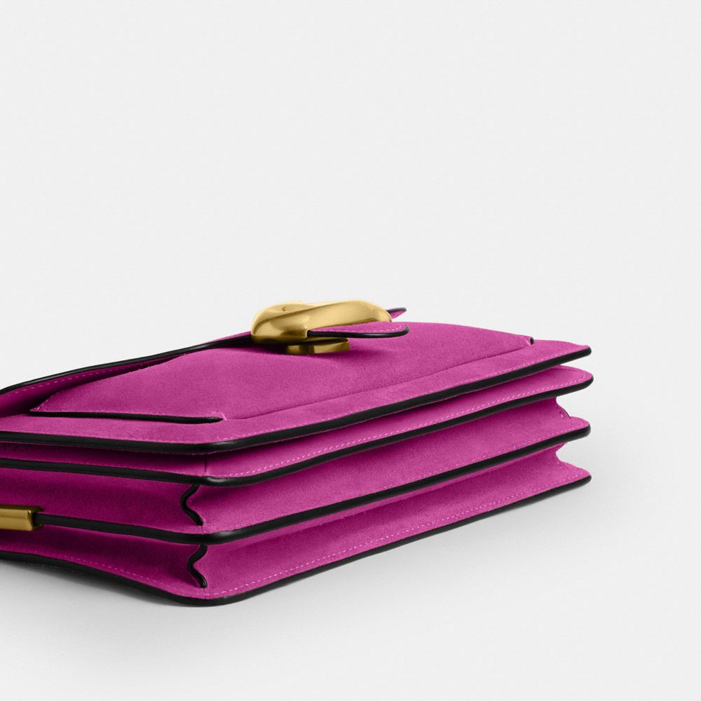 Coach Tabby Shoulder Bag 26 Brass/Magenta