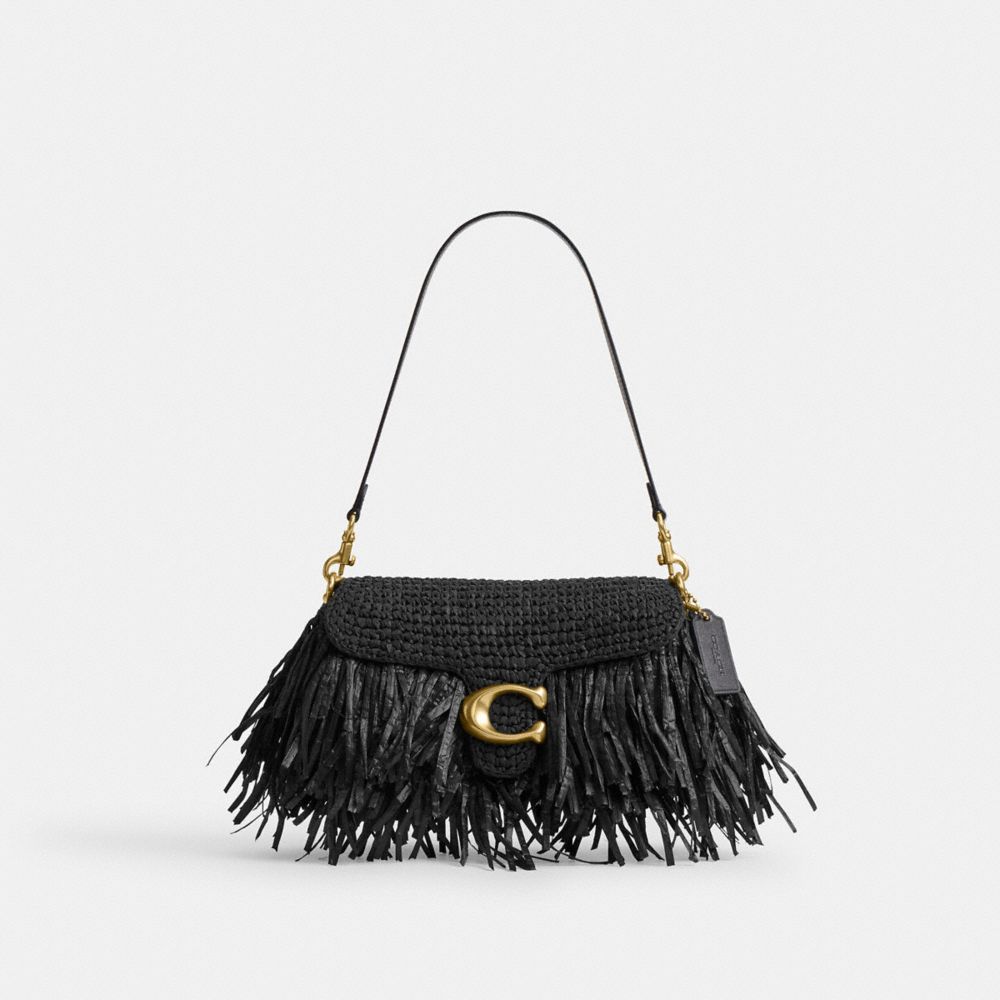 Coach Tabby Shoulder Bag 26 Brass Black