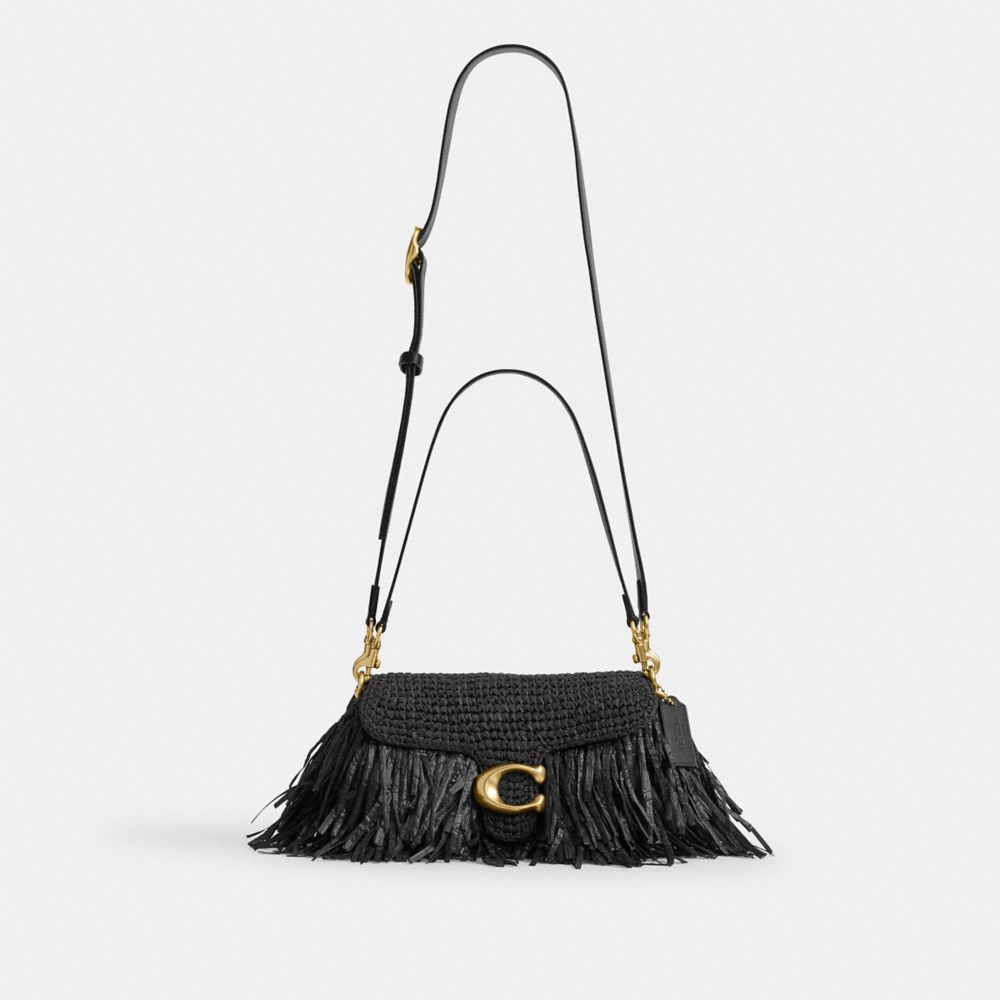 Coach Tabby Shoulder Bag 26 Brass Black
