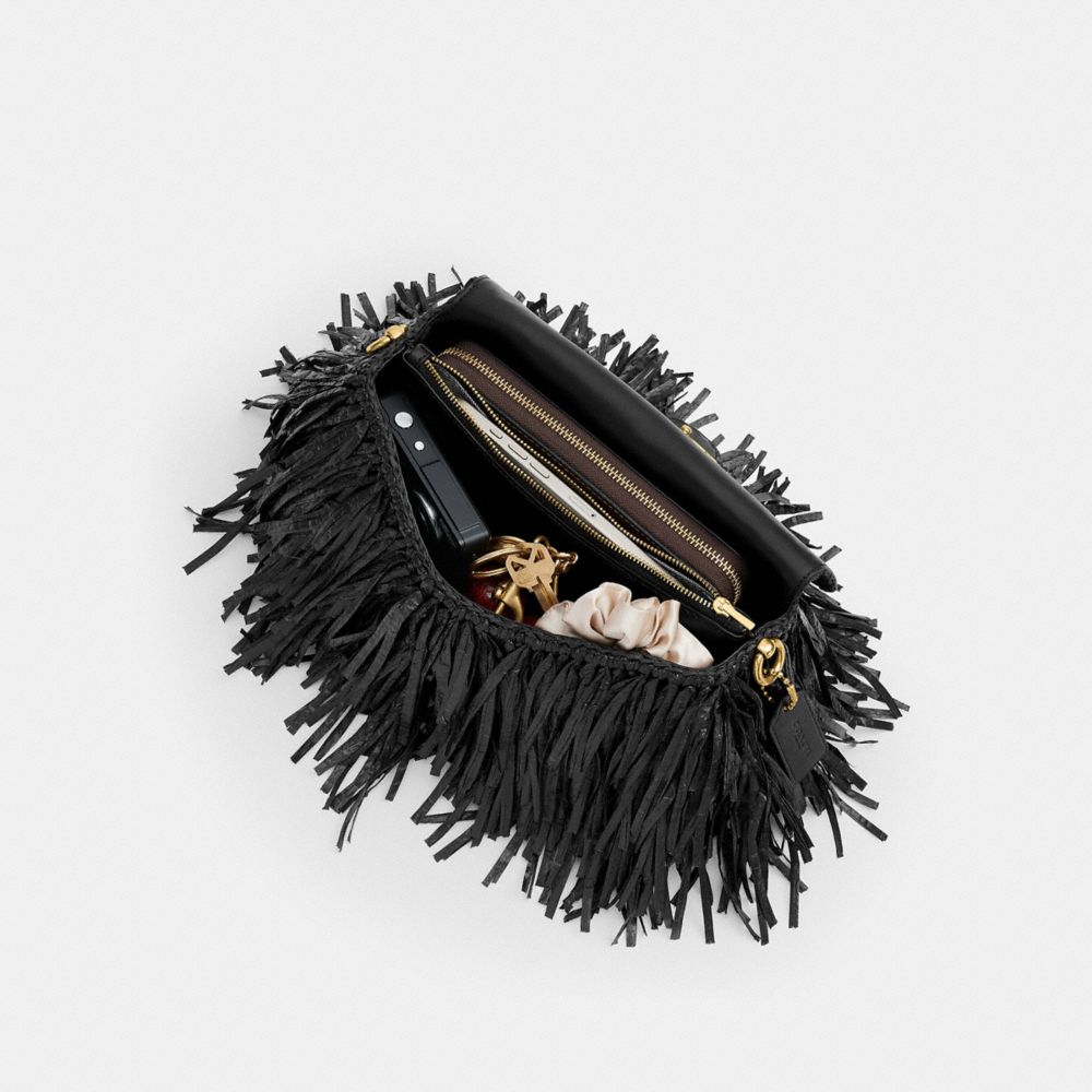Coach Tabby Shoulder Bag 26 Brass Black