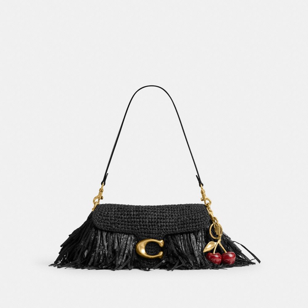 Coach Tabby Shoulder Bag 26 Brass Black