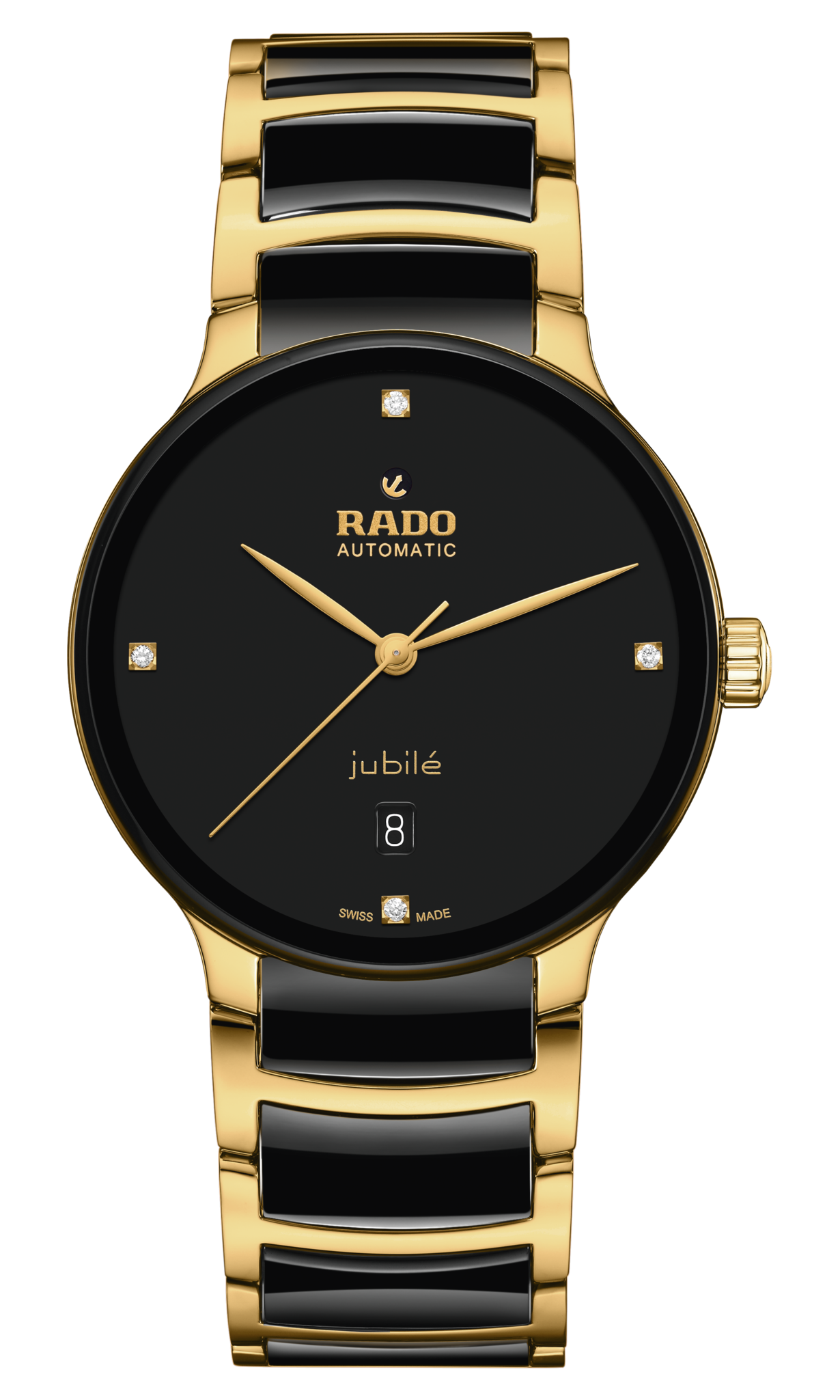 Seiko Rado Centrix Automatic Diamonds Black r30008712