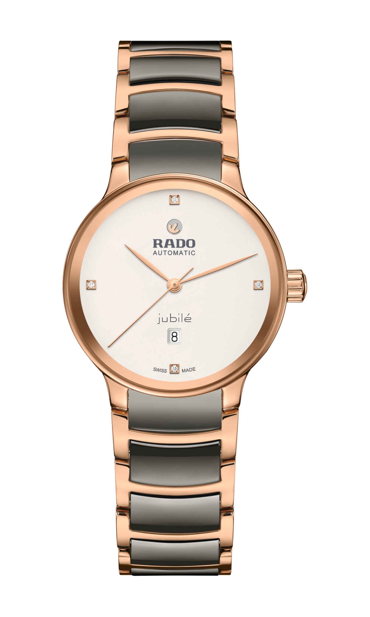 Seiko Rado Centrix Automatic Diamonds Silver-White r30019722