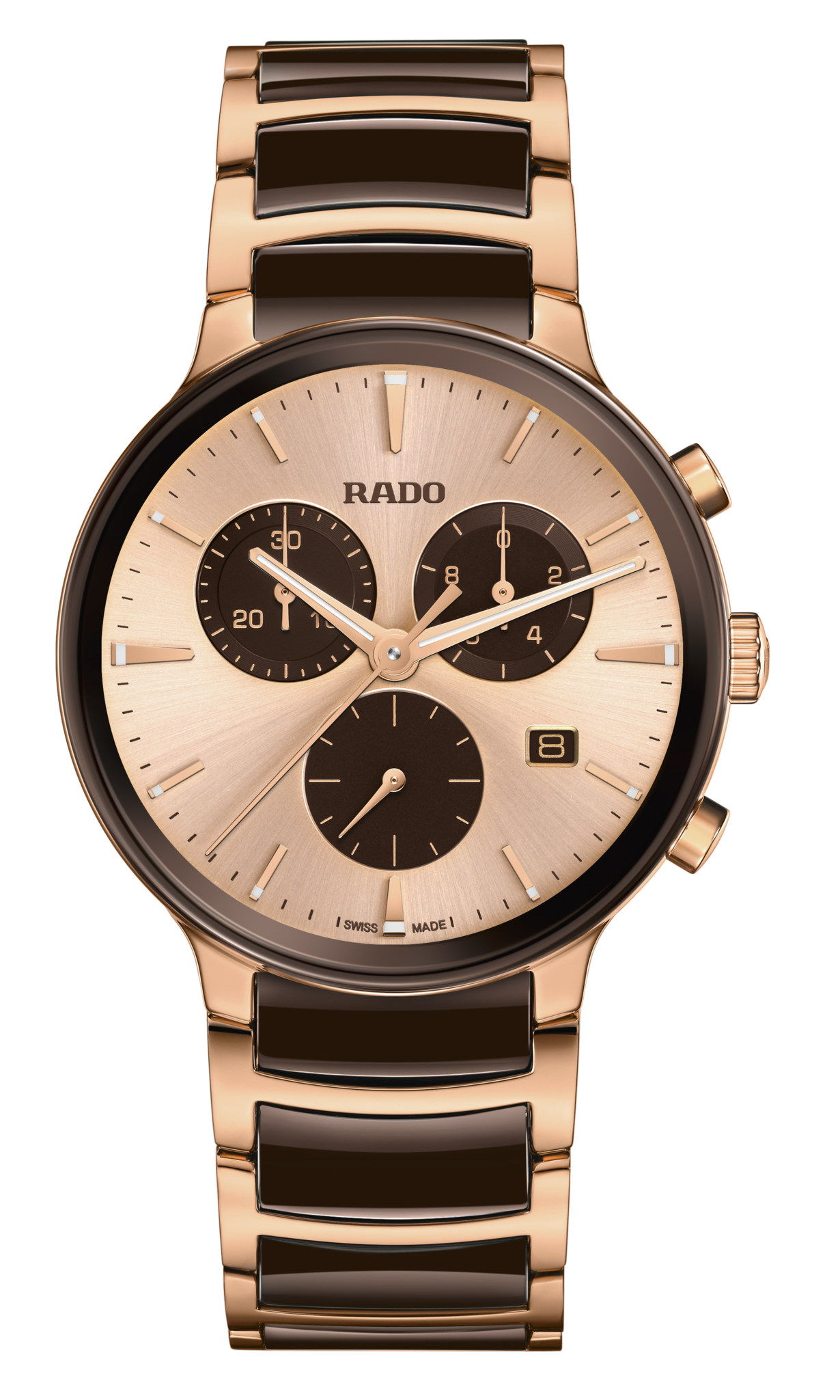 Seiko Rado Centrix Chronograph Brown r30212402