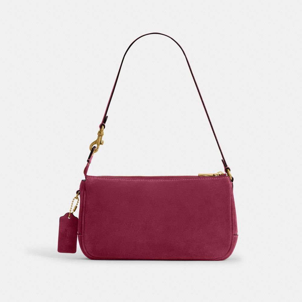 Coach Plaza Bag Brass/Dark Fuchsia