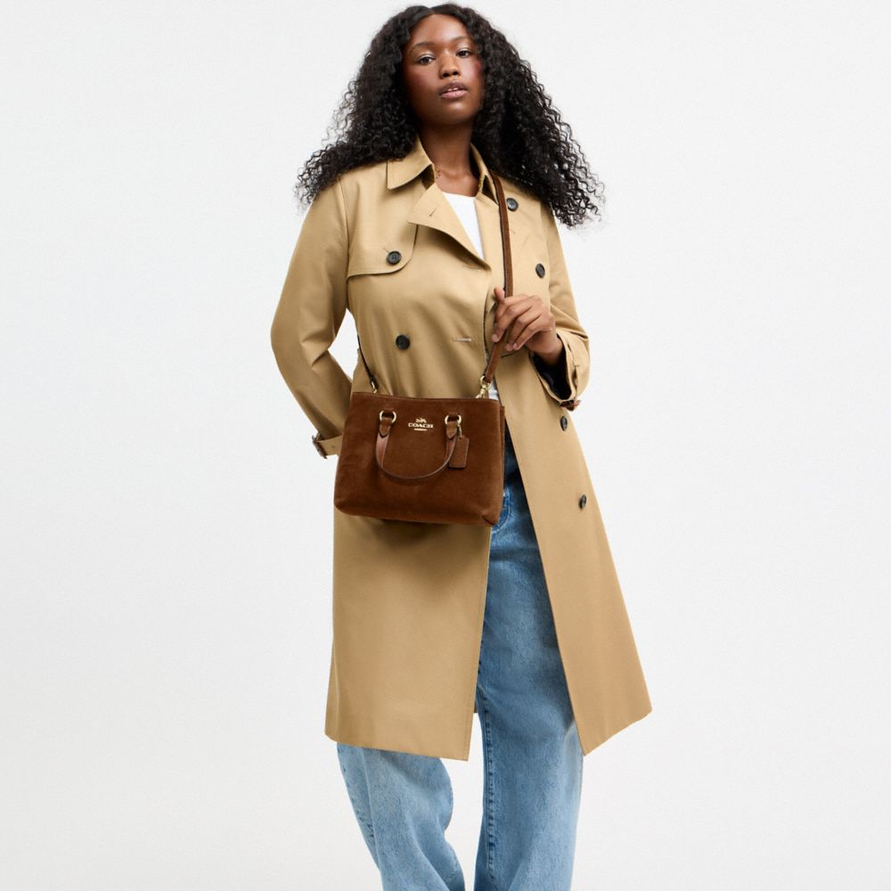 Coach Station Carryall Bag Gold/Warm Brown