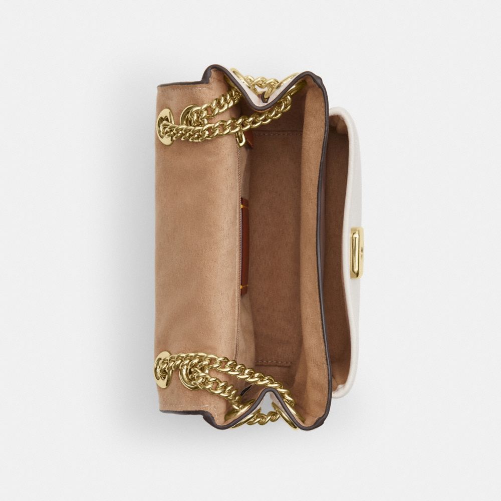 Coach Elodie Crossbody Bag 18 Gold Chalk