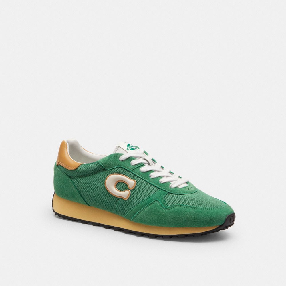 Men's Coach Retro Runner Sport Green