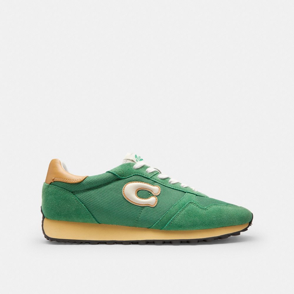 Men's Coach Retro Runner Sport Green
