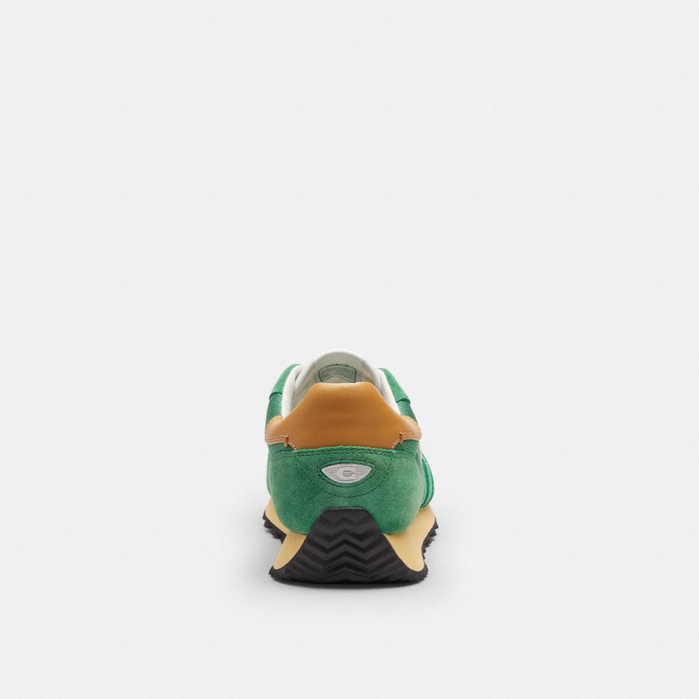 Men's Coach Retro Runner Sport Green
