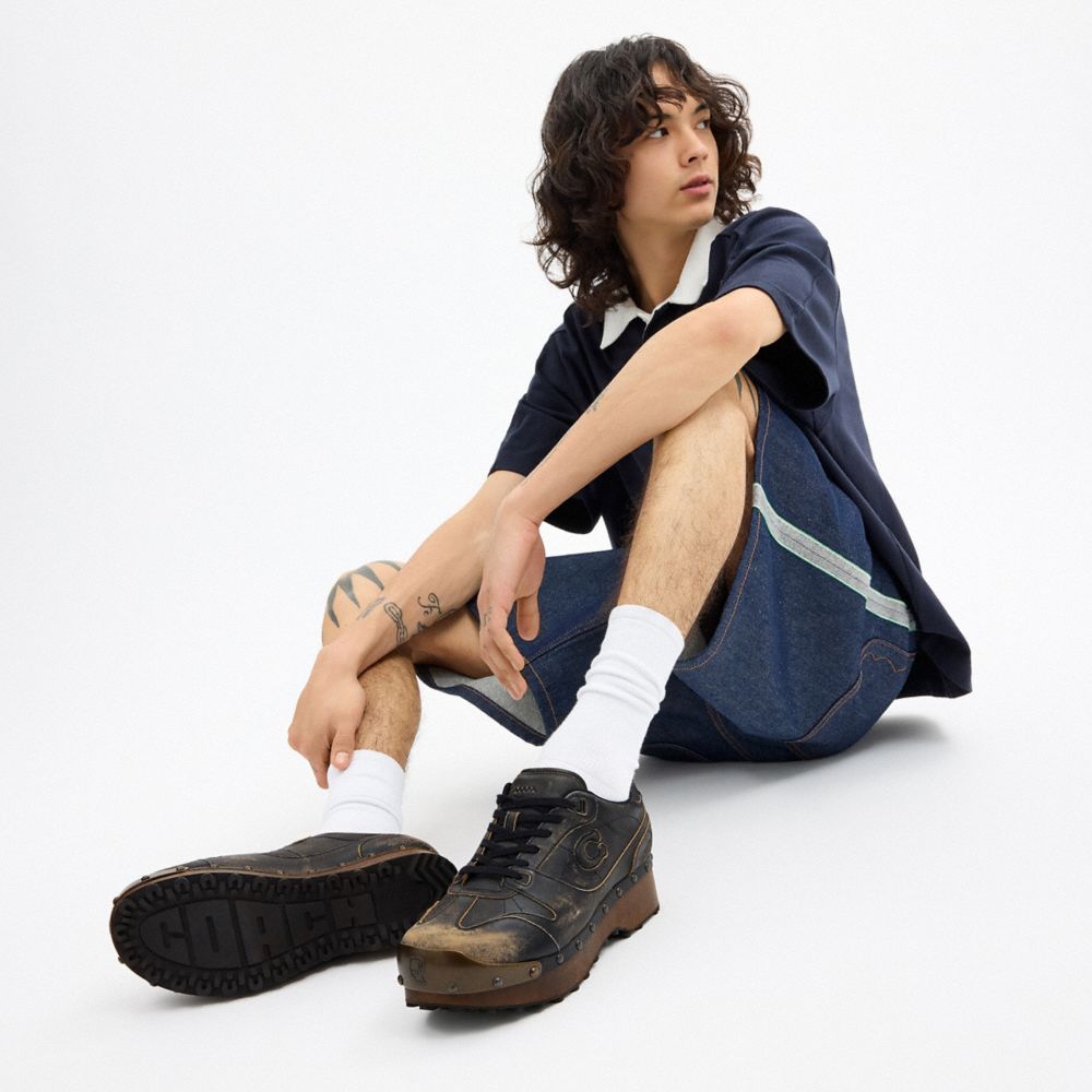 Men's Coach Coach | Brain Dead Soho Wooden Clog Black