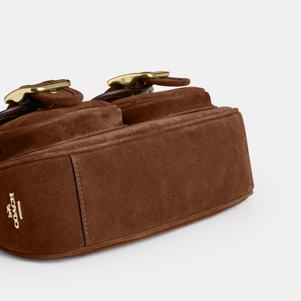 Coach Ashton Shoulder Bag Gold/Warm Brown