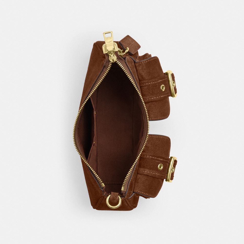 Coach Ashton Shoulder Bag Gold/Warm Brown