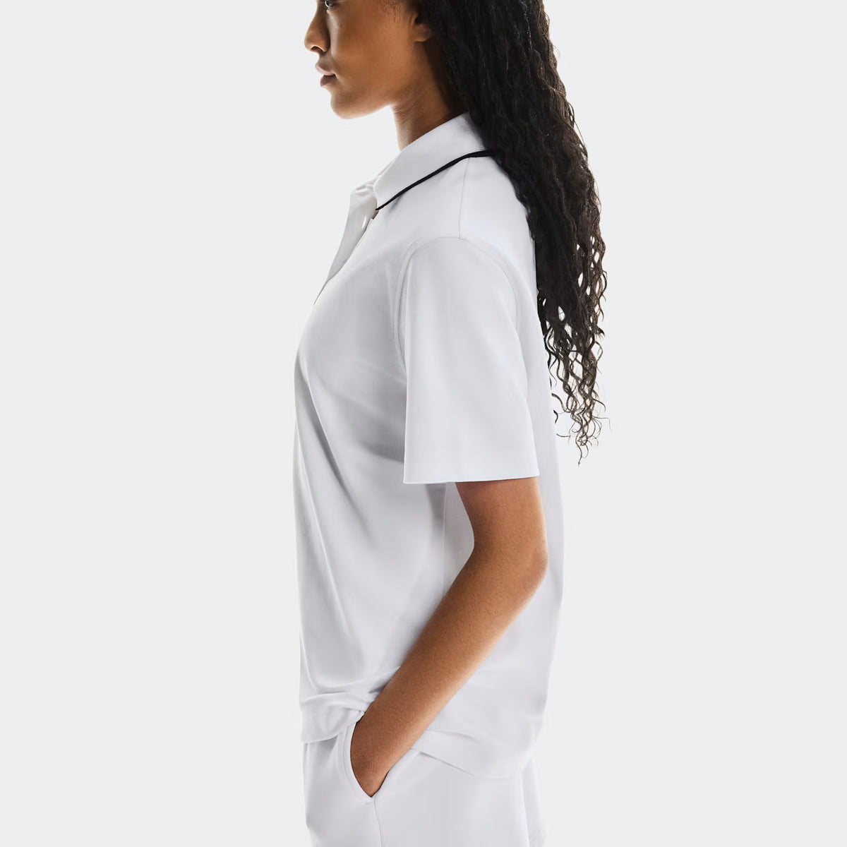 On Courtside Polo White (Women'S)