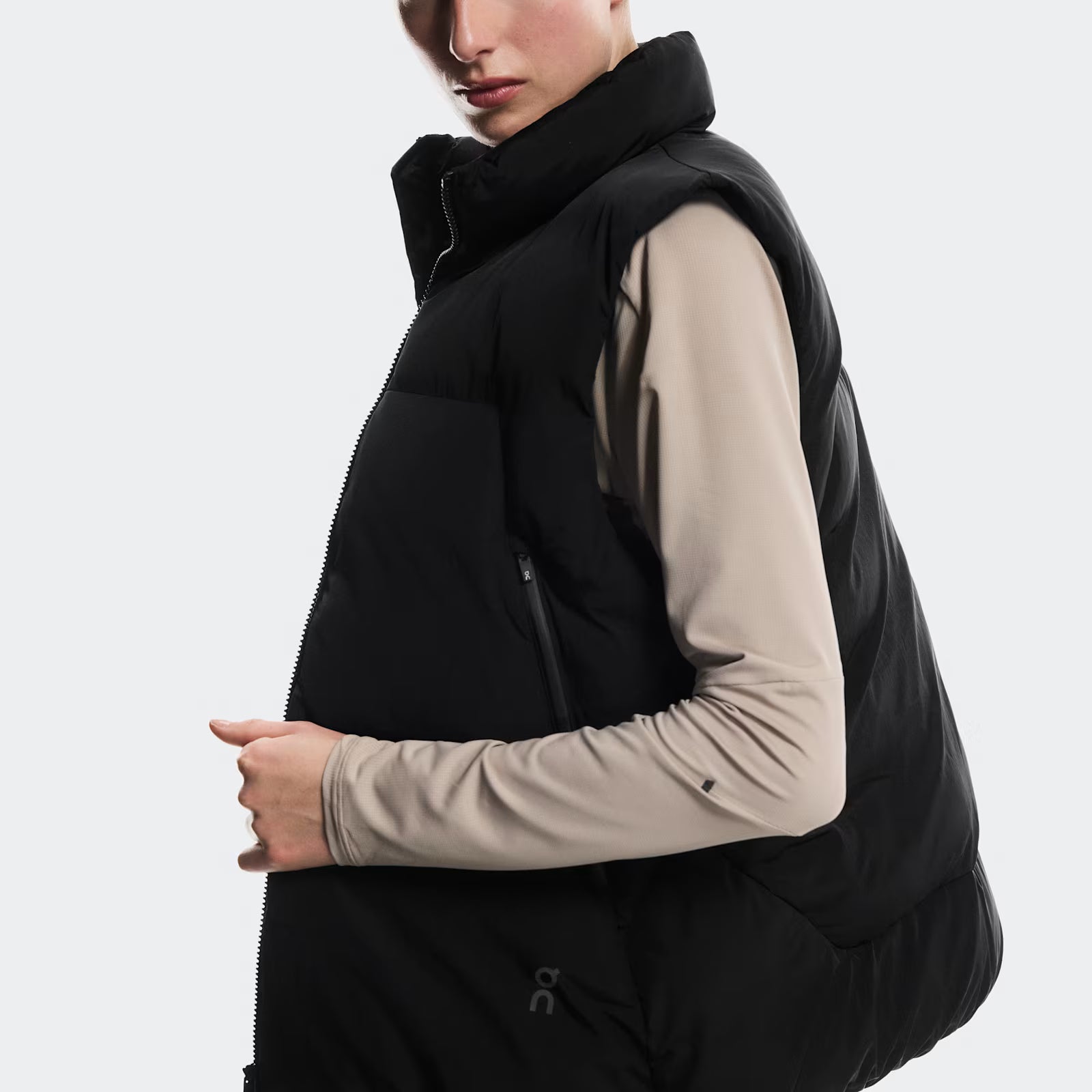 On All-Day Puffer Vest Black (Women'S)