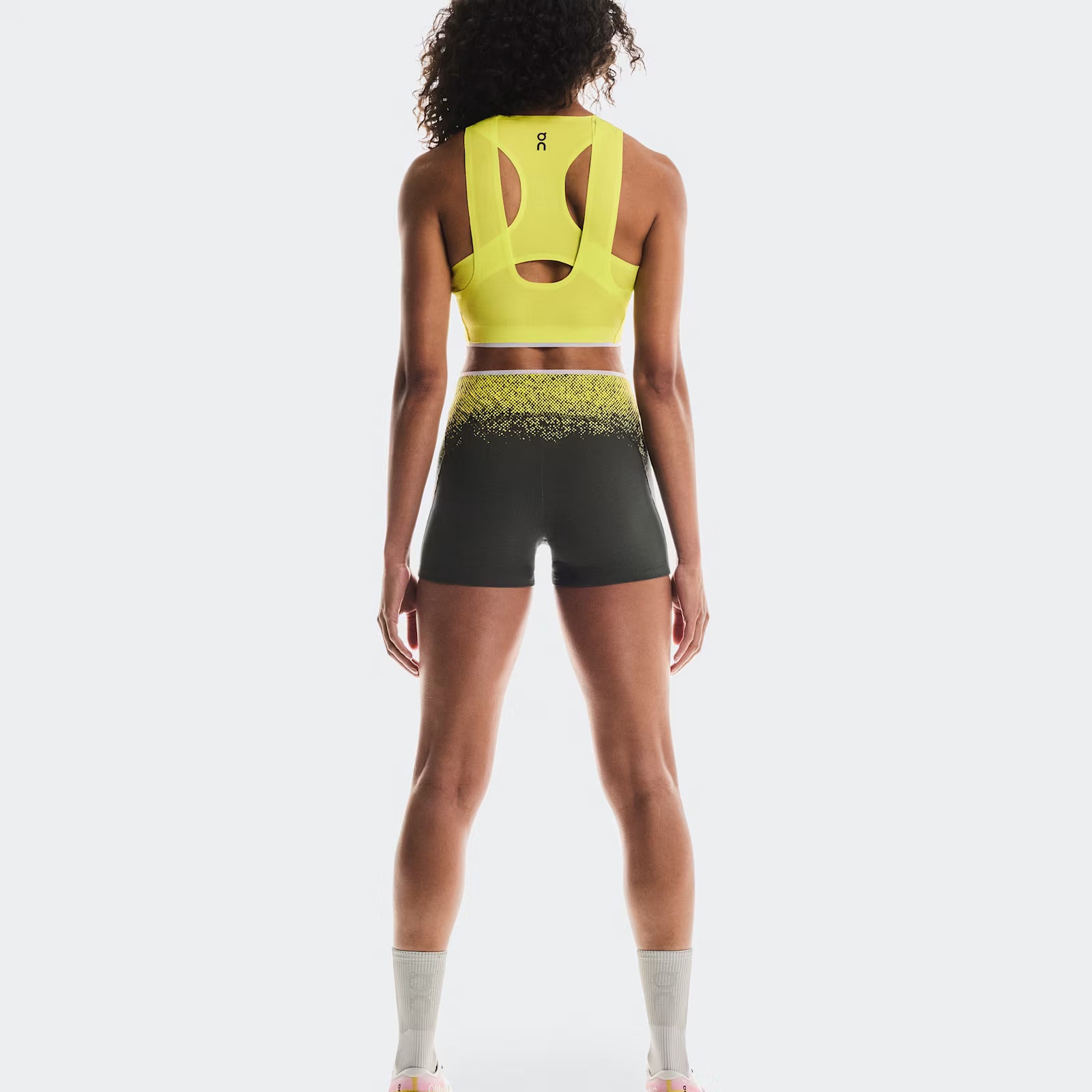 On Race Tights Short Lime (Women'S)