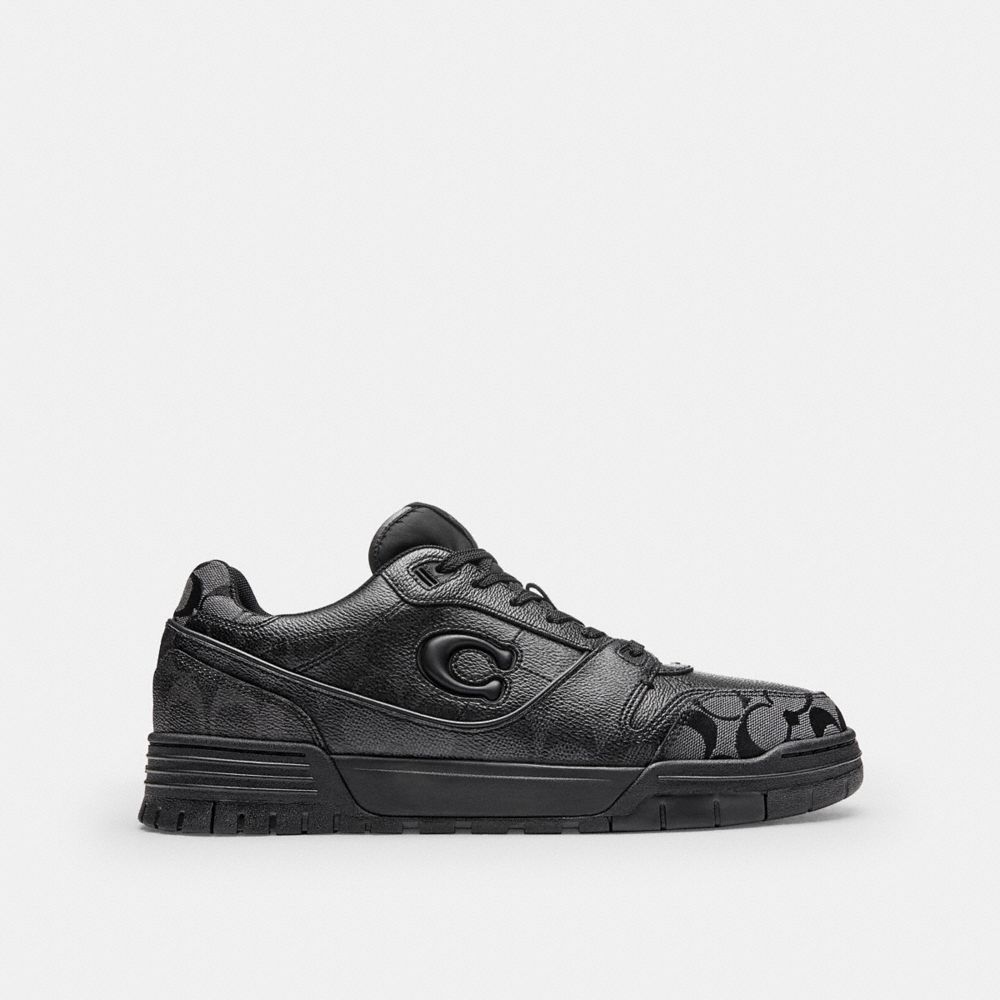 Men's Coach Soho Sneaker In Signature Black