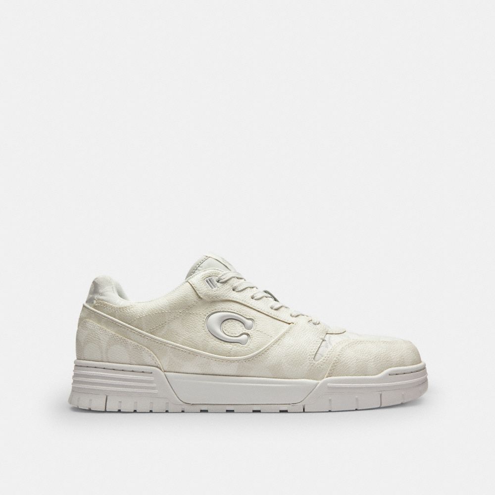 Men's Coach Soho Sneaker In Signature White