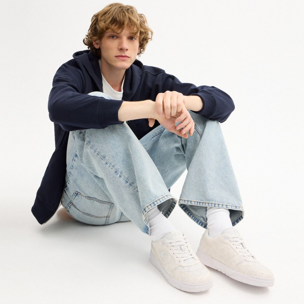Men's Coach Soho Sneaker In Signature White