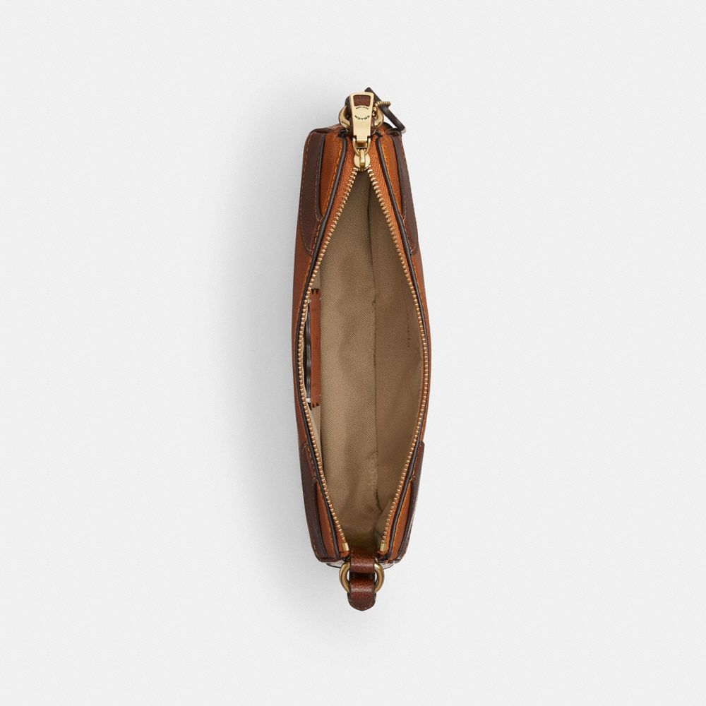 Coach Bowling Small Shoulder Bag Tan Saddle