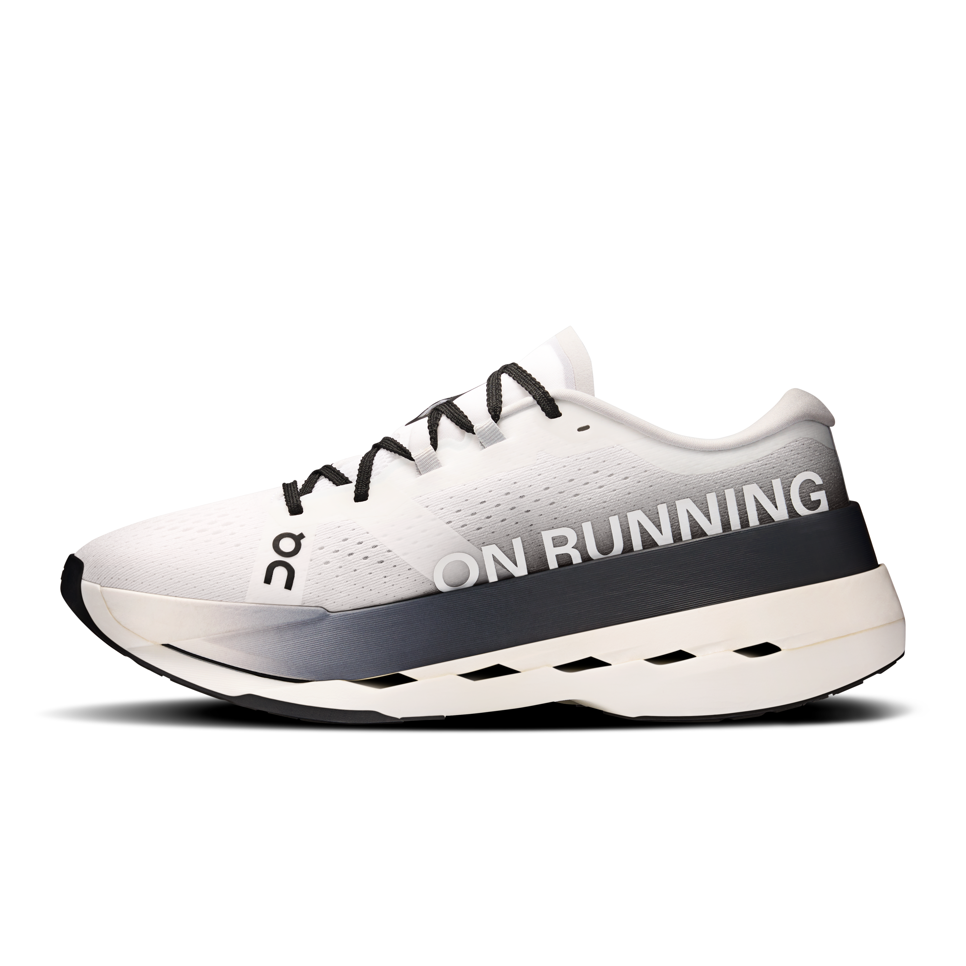 On Cloudboom Max White Black
