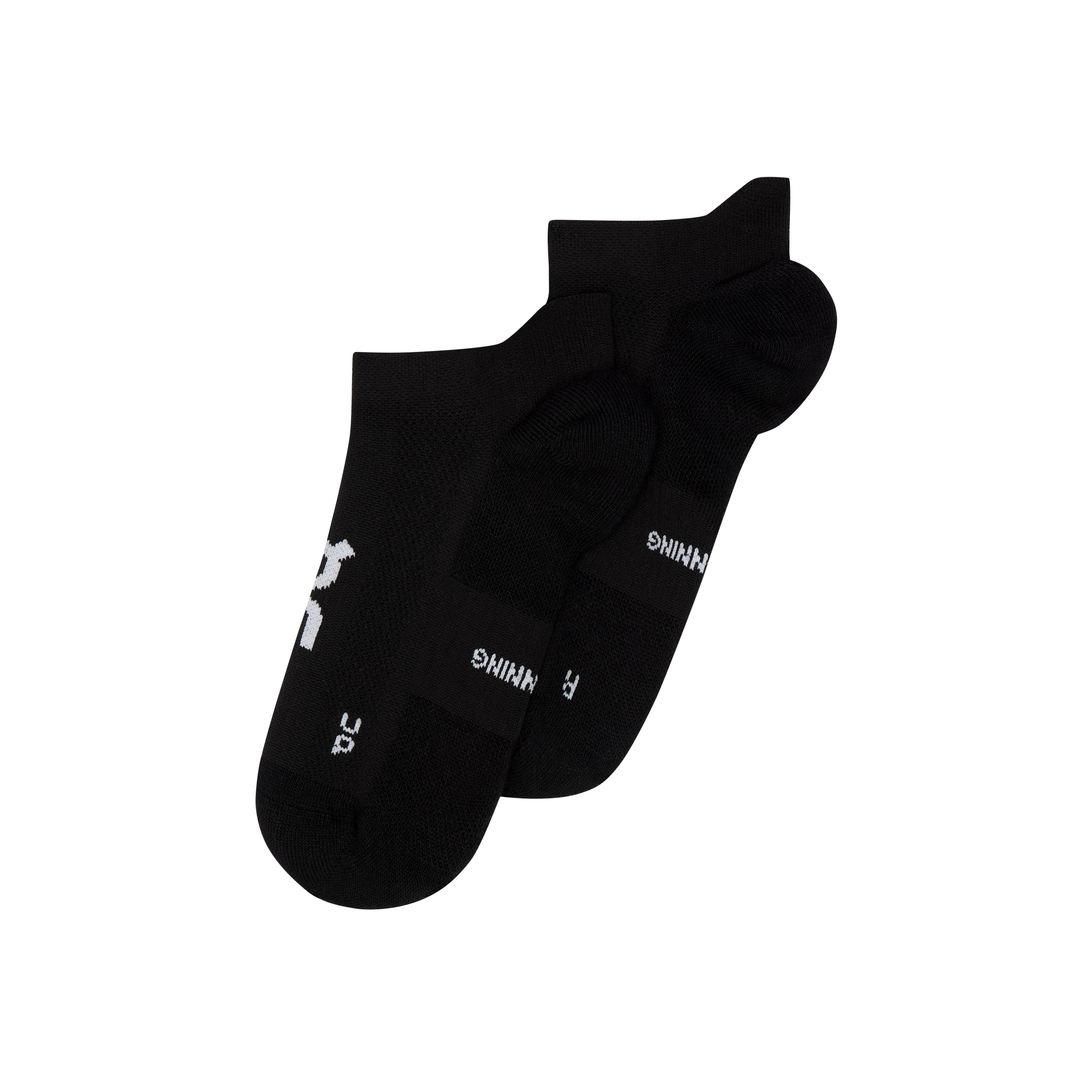 On Core Run Sock Low 2P Black