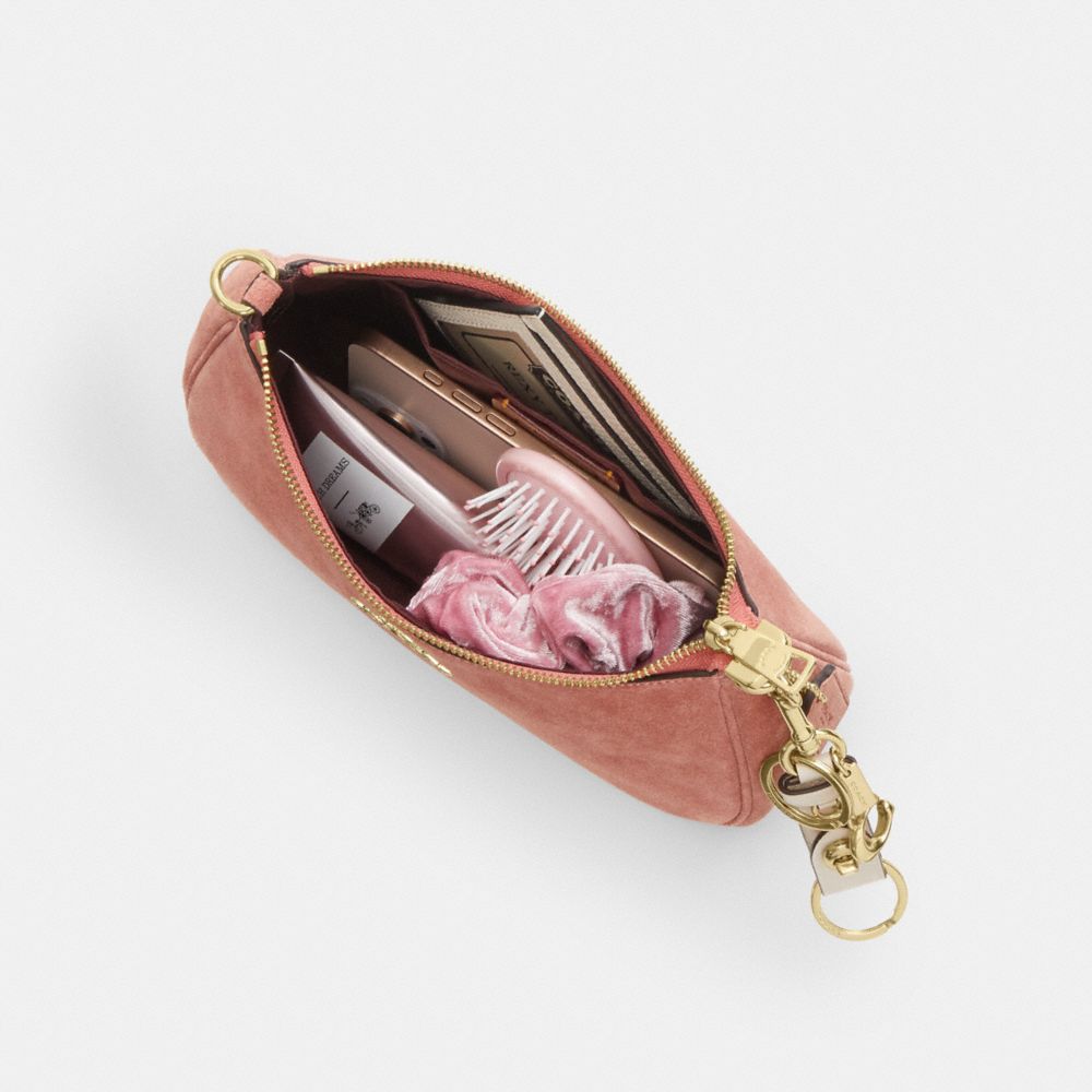 Coach Teri Shoulder Bag Gold/Blush Pink