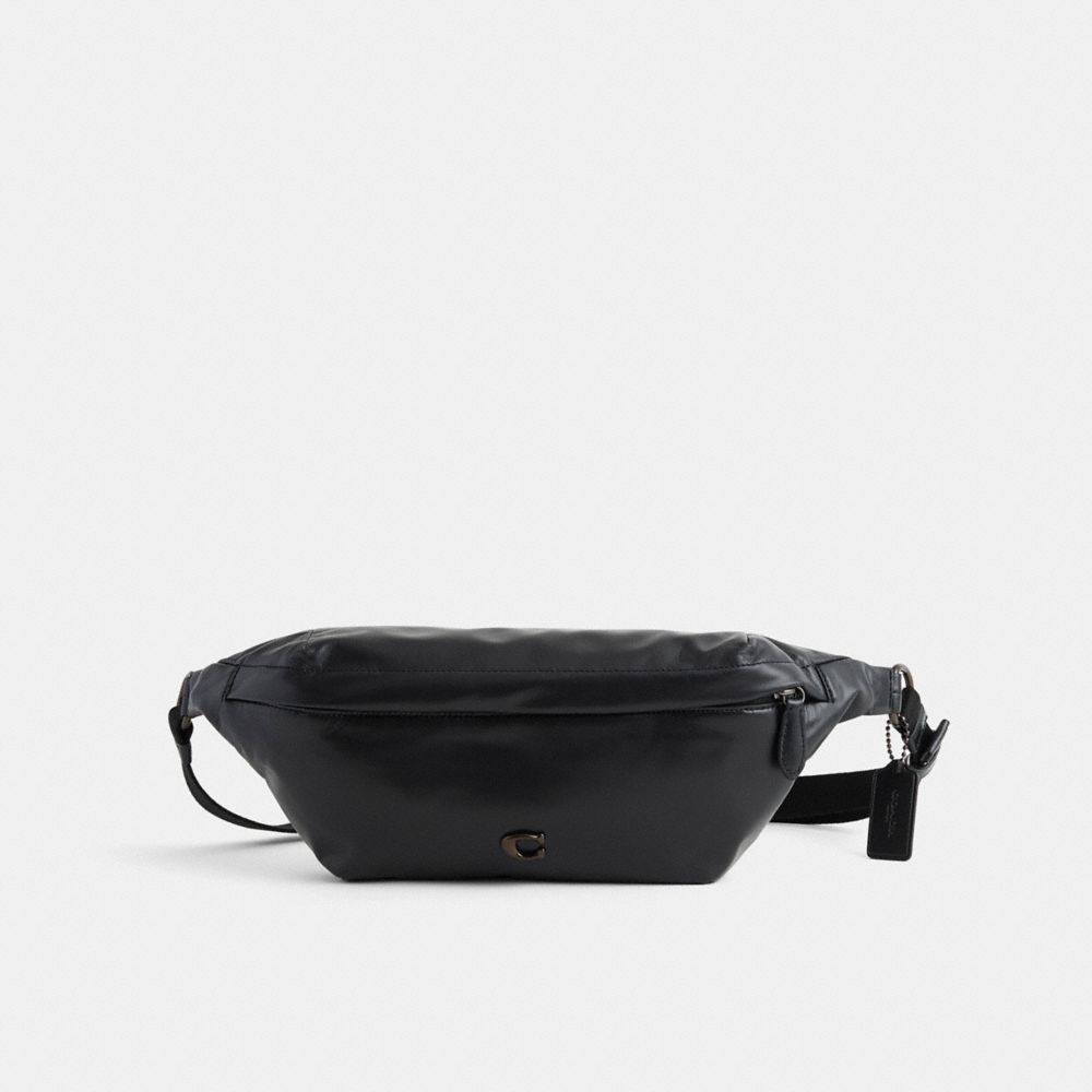 Coach Restored Hall Belt Bag Black