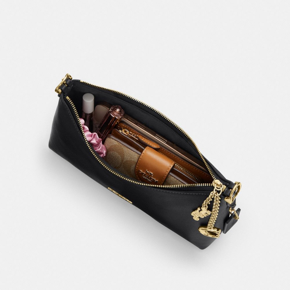 Coach Emeilia Shoulder Bag Gold/Black