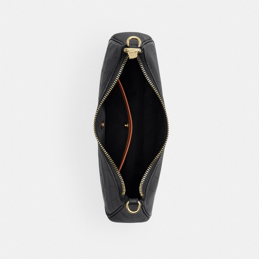 Coach Soft Teri Shoulder Bag Gold/Black
