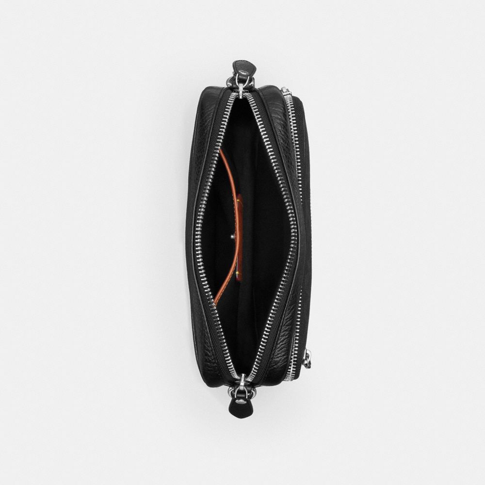 Coach Dakota Crossbody Bag In Signature UpcraftedLeather Black Signature