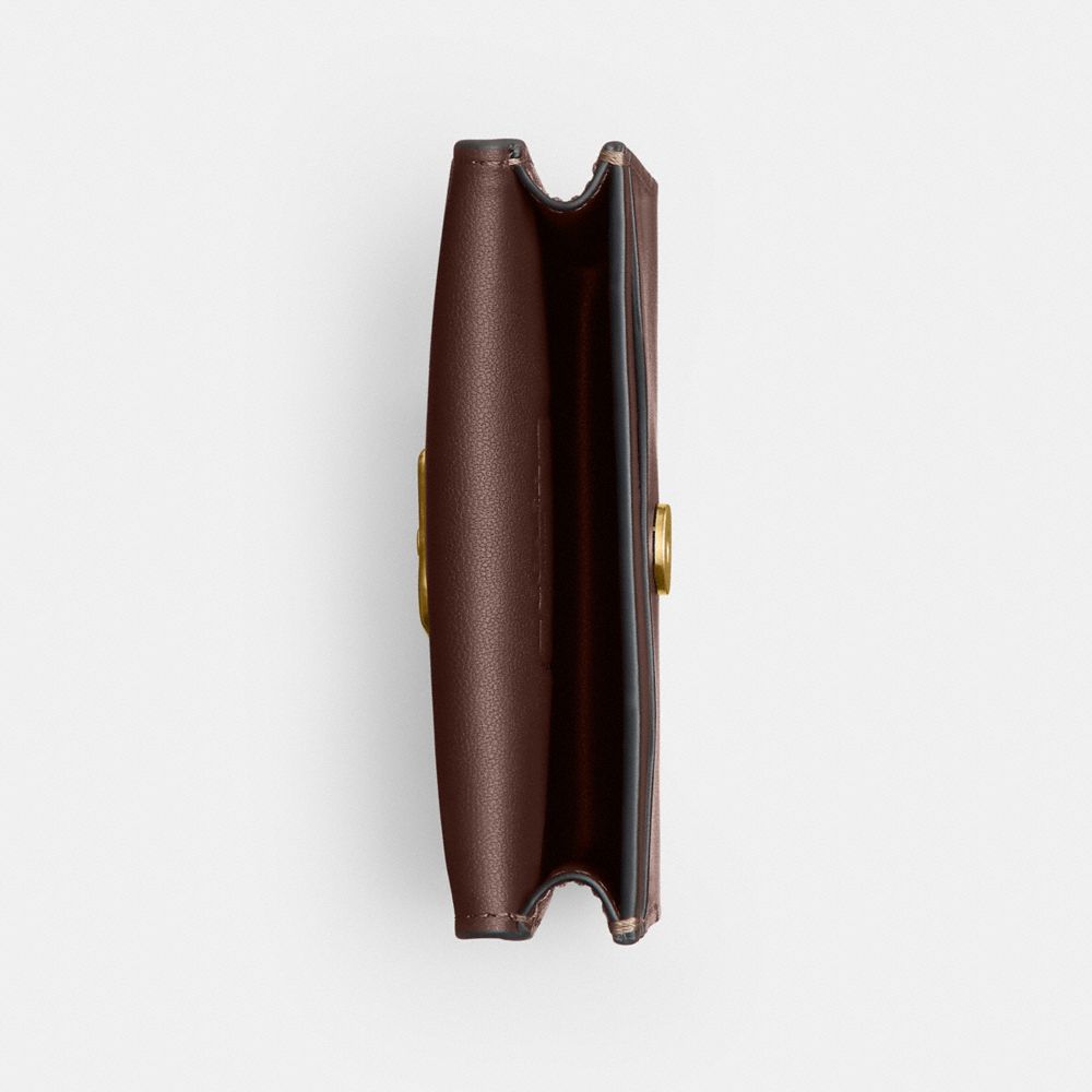 Coach Tabby Card Case Brass/Maple