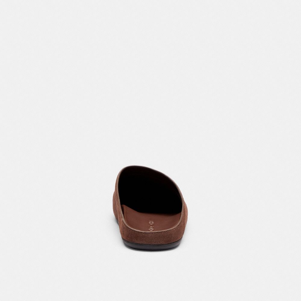 Women's Coach Sculpted C Soft Mule Chocolate Brown