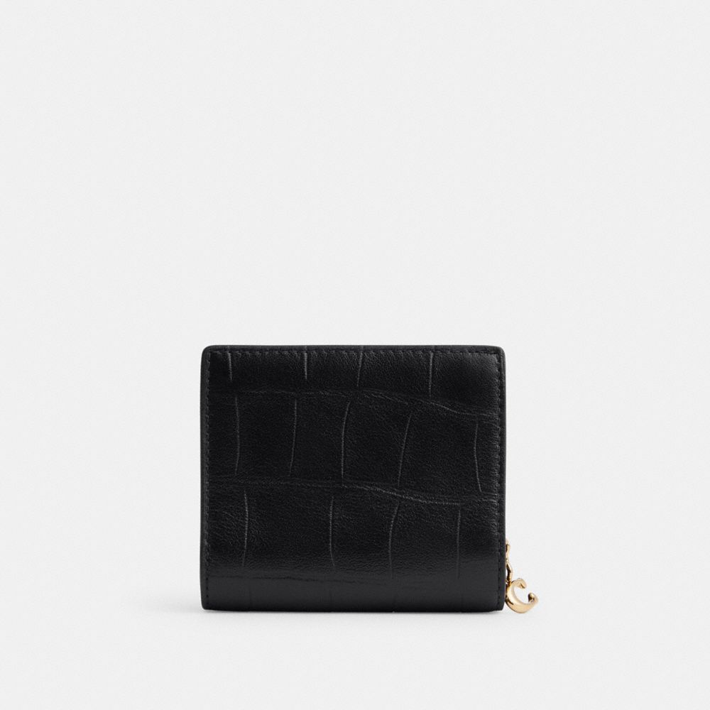 Coach Snap Wallet Gold/Black