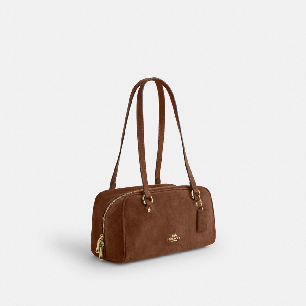 Coach Sydney Shoulder Bag Gold/Warm Brown