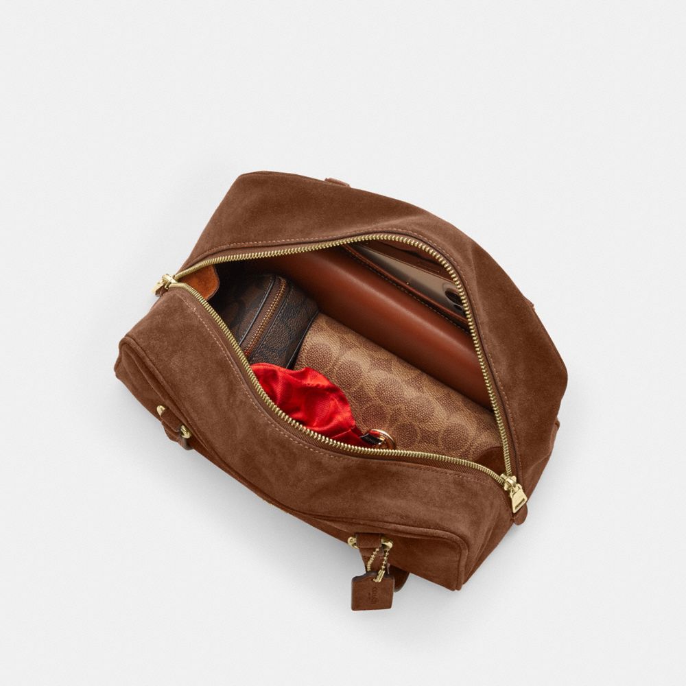 Coach Sydney Shoulder Bag Gold/Warm Brown