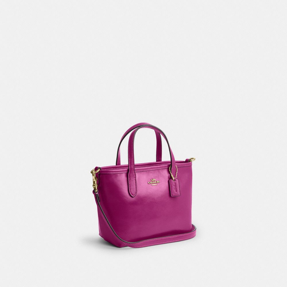 Coach City Mini Tote Bag Im/Magenta