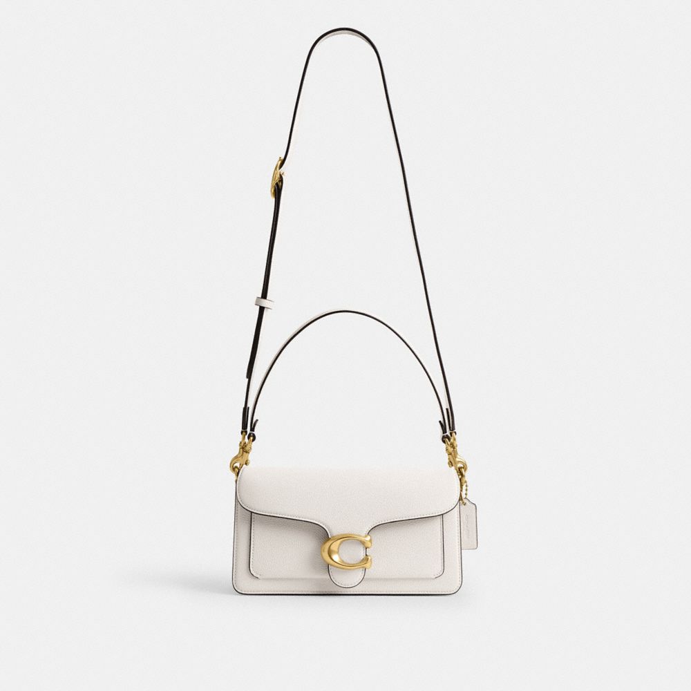 Coach Tabby Shoulder Bag 26 Brass Chalk