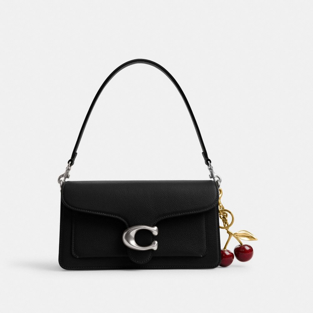 Coach Tabby Shoulder Bag 26 Silver Black, detail 3