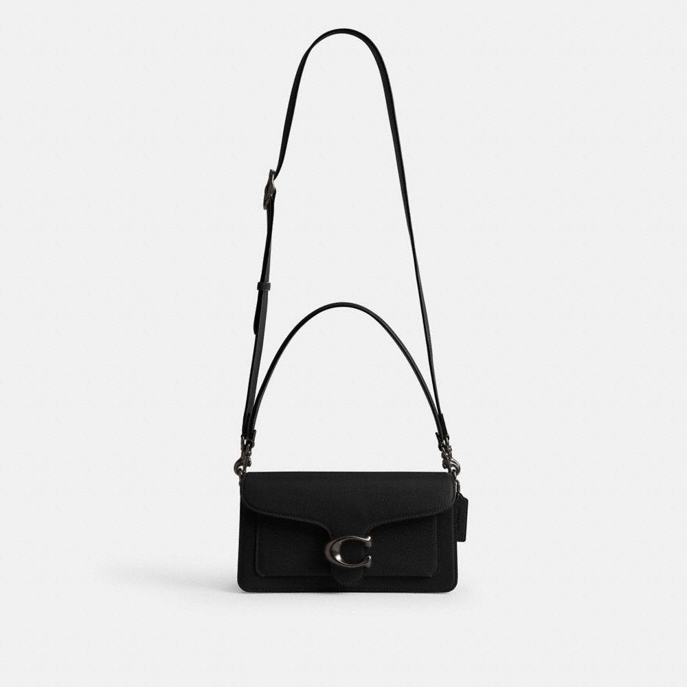 Coach Tabby Shoulder Bag 26 Pewter Black