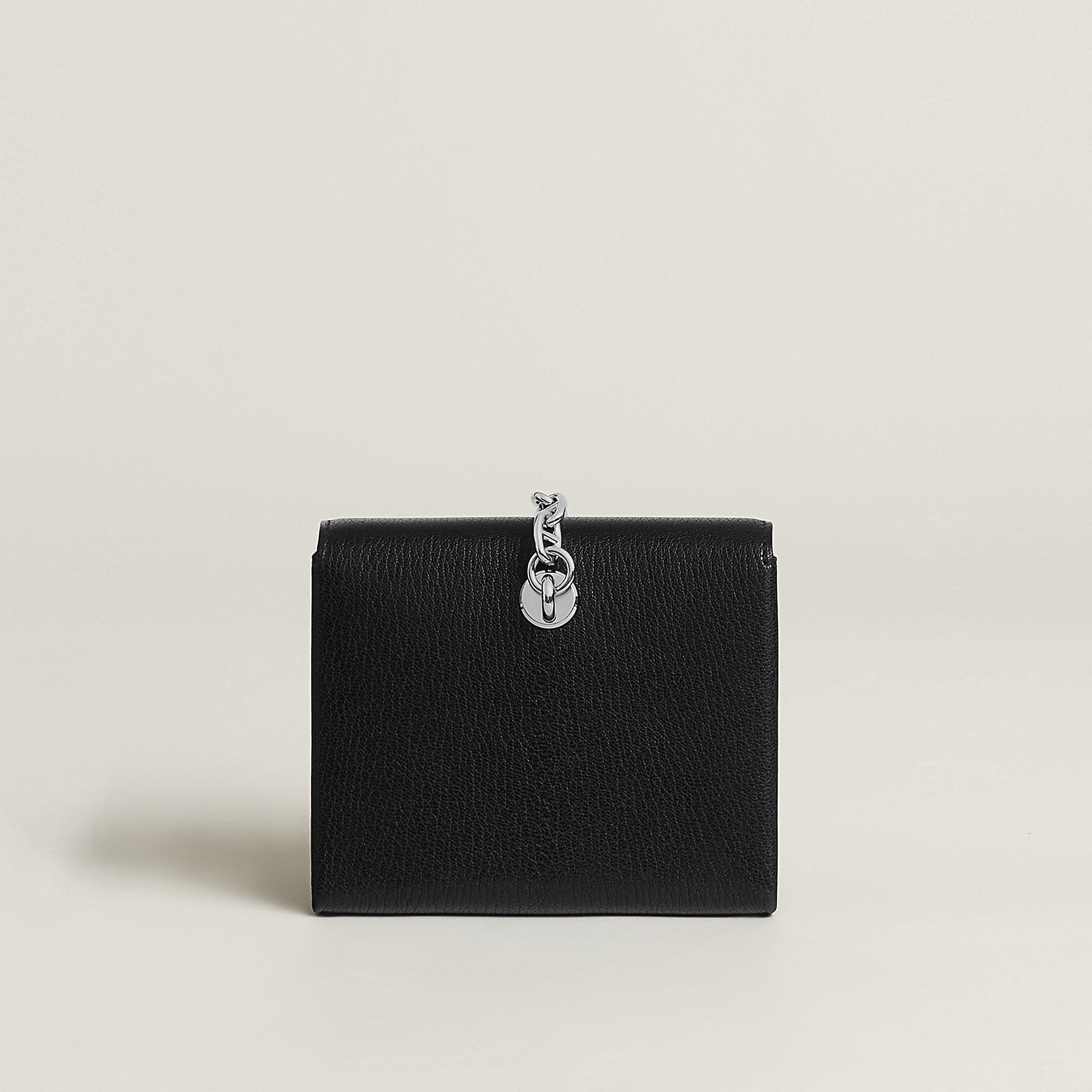 Hermes Chaine D'Ancre To Go Wallet Noir