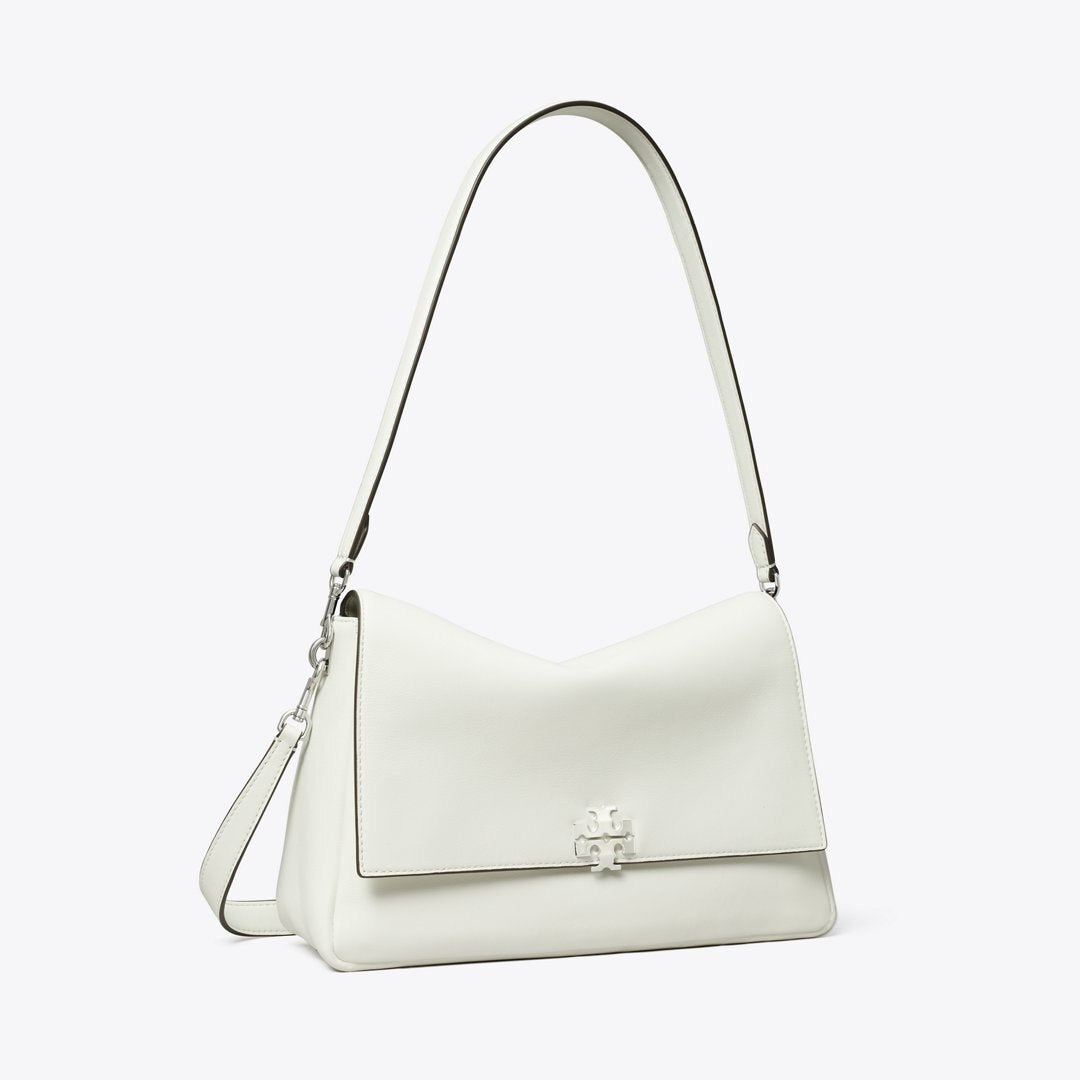 Tory Burch Charlie Shoulder Bag Bianco
